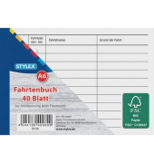 40080 Fahrtenbuch A6 40Bl