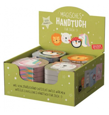 Badehandtuch 378330, Magic Kleine Lieblinge , Kleine Lieblinge sortiert, 30x30cm(LxB)