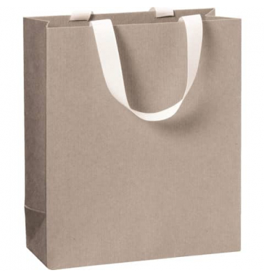 Geschenktasche 2543 6166 96 One Colour, allgemein, Schleifenband, einfärbig, 180mm x 210mm