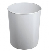 1818-S-11 Papierkorb rund lichtgrau