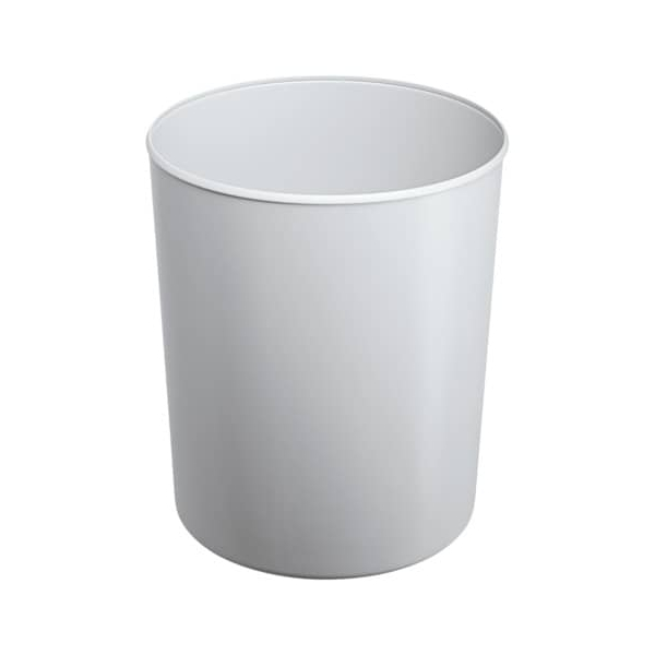 4012473182202 - Han Papierkorb flammhemmend mit Alu Einsatz 20 Liter lichtgrau