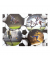 19739 Papierkorb 15l eckig Fußball