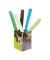 Papierkorb 19741, 15 Liter, eckig, Motiv: Pferdewiese