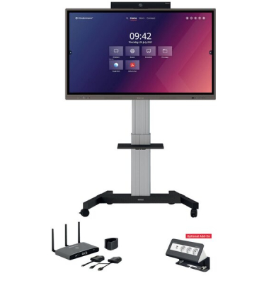 Huddle 65M, Set mit Monitor, Ständer Klick&Show, Kamera, All in One Lösung