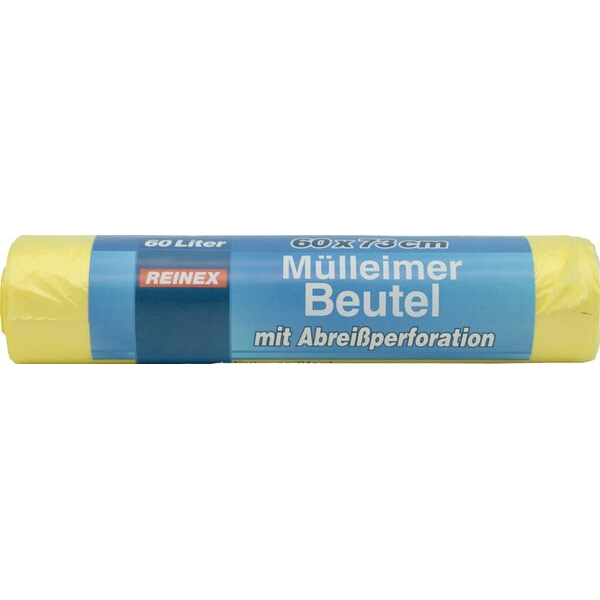 4068400000651 - Mülleimer Beutel 60 l 20er 7 my  Beutelmaß 630 x 730 mm 4068