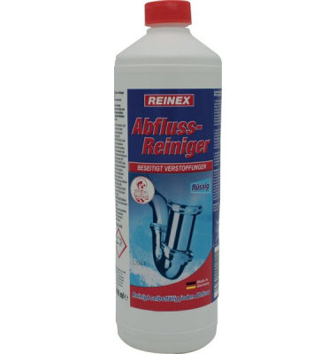 Abflussreiniger, 1000 ml, flüssig frei von Mikroplastik