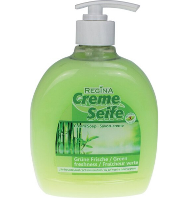 Fl&uuml;ssigseife 338, Gr&uuml;ne Frische, 500 ml, Pumpflasche