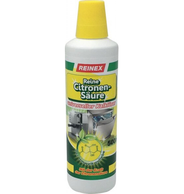 Reine Citronensäure, 500 ml universeller Kalklöser, für Kaffee-,