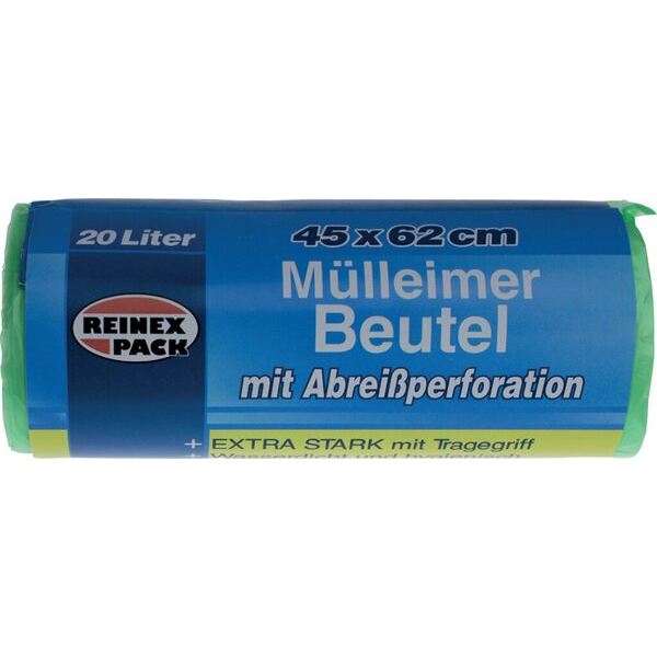 4068400013323 - Mülleimer Beutel 20 L 30er 9 my Beutelmaß 165 x 625 mm 40684