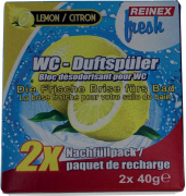 WC-Duftspüler Nachfüllung Lemon, 2er passend für Duftspüler 1044,1045,10709