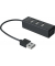 MRCS502 USB-Hub 2.0 1:4 schwarz
