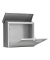 Briefk&auml;sten 913SI Comfort, silber, 38x34x14,8cm