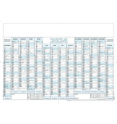 Plakatkalender 915-6115 14M1S