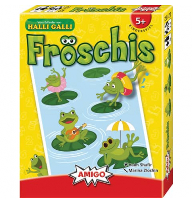 02152 Kartenspiel Fröschis
