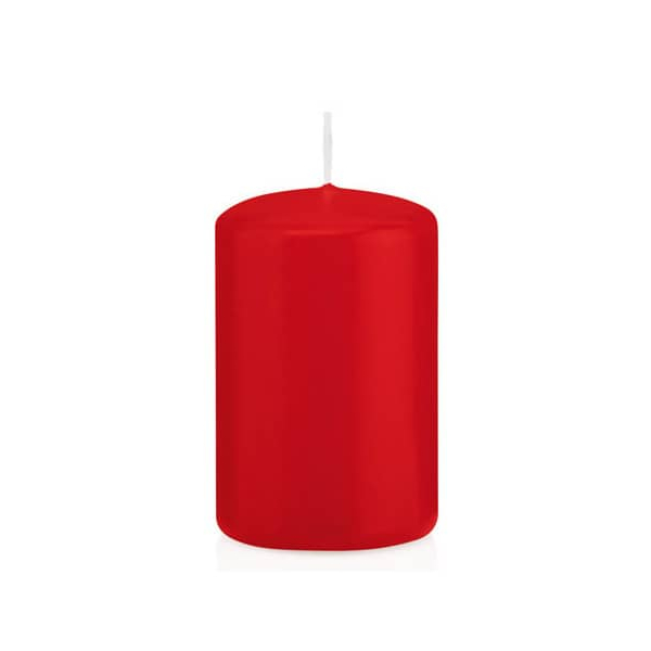 24 Stück Wiedemann Stumpenkerzen 618308.001 rot 80x50mm (HxØ) ca. 18 Stunden Brenndauer 4009406497700 Wiedemann