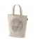 399391 Shopper Feder beige Einkaufstasche