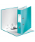 Ordner WOW 1005-00-26, A4 80mm breit PP vollfarbig, gl&auml;nzend, gemustert eisblau