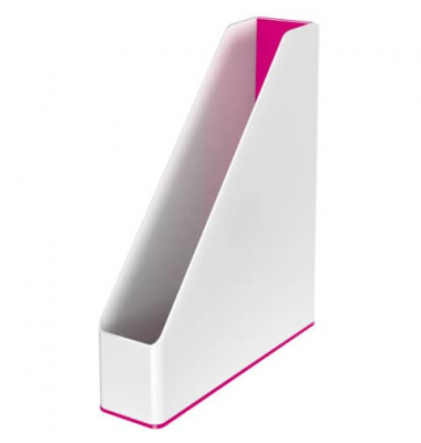 Stehsammler WOW Duo Colour 5362-10-26, A4, pink metallic, Polystyren, 73mm
