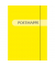  46319 Sammelmappe Postmappe A4 400g/m² Karton gelb