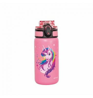 89330 Trinkflasche Edelstahl Einhornportrait
