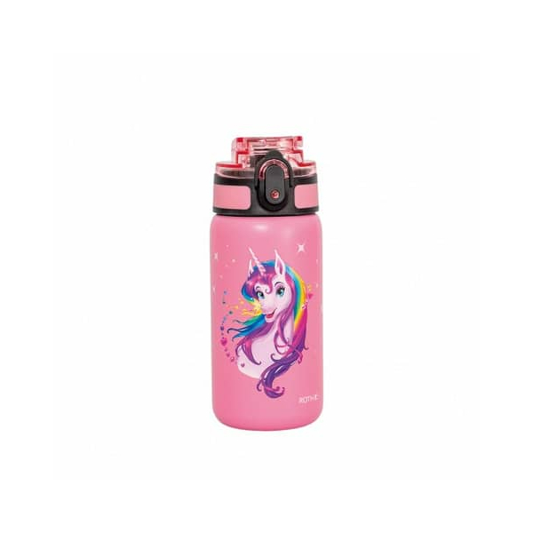 4028279893303 - ROTH Isolier-Trinkflasche Einhornportrait 350 ml Edelstahl BPA-frei Easy-Trinkverschluss lebensmittelecht - 1 Stück (89330) 4028279893303 - ROTH Isolier-Trinkflasche Einhornportrait 350 ml Edelstahl BPA-frei Easy-Trinkverschluss lebensmittelecht - 1 Stück (89330)