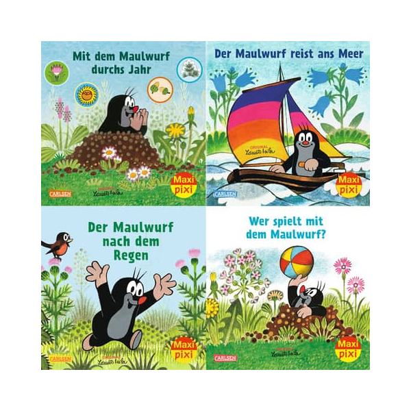 Hanna Sörensen - GEBRAUCHT Maxi-Pixi Nr 212 Der Maulwurf reist ans Meer - Preis vom 02072023 051058 h