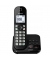 Panasonic KX-TGC460GB Schnurloses Telefon mit Anrufbeantworter schwarz