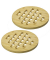 2 WESTMARK Untersetzer Tapas + Friends hellbraun 20,0 cm