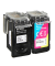 dots  schwarz, color Druckköpfe kompatibel zu Canon PG-545XL + CL-546XL, 2er-Set