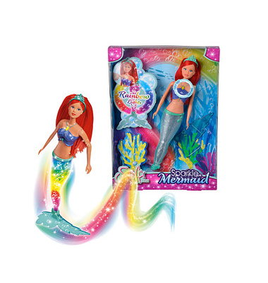 Simba Sparkle Mermaid Meerjungfrau Steffi LOVE Puppe