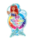 Simba Sparkle Mermaid Meerjungfrau Steffi LOVE Puppe