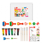 6 Marabu Little Artist Starter Box KiDS Bastelfarben-Set farbsortiert