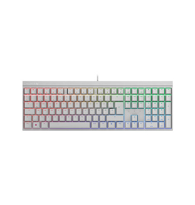 CHERRY MX 2.0S Gaming-Tastatur weiß