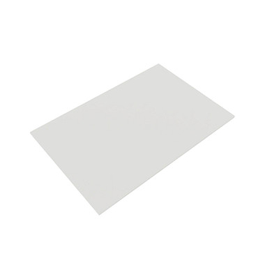 Tischplatte titanweiß rechteckig 120 x 80 x 2,5 cm