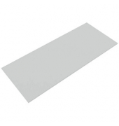ith möbel Tischplatte platingrau rechteckig 140,0 x 60,0 x 3,0 cm