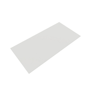 ith möbel Tischplatte titanweiß rechteckig 160,0 x 80,0 x 3,0 cm