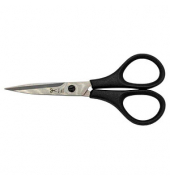 PAUL Stickschere 904 silberschwarz 10,0 cm