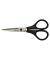 PAUL Stickschere 904 silberschwarz 10,0 cm