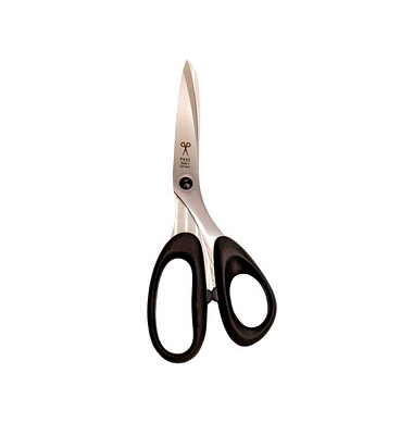 PAUL Stoffschere 907 silberschwarz 19,0 cm
