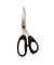 PAUL Stoffschere 907 silberschwarz 19,0 cm