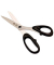 PAUL Stoffschere 907 silberschwarz 19,0 cm