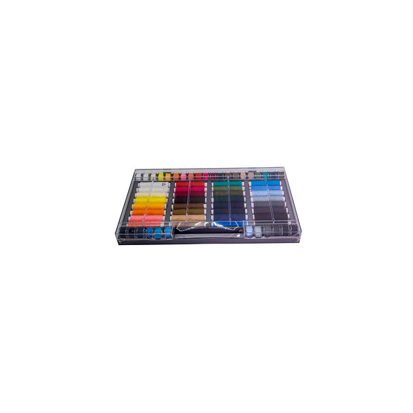 4015547574309 - Mm_unverified_brand - zkh Nähgarn-Sortiment-Set 64-teilig Syngarn 100% Polyester Nähmaschinengarn (403574-3) 4015547574309 - Mm_unverified_brand - zkh Nähgarn-Sortiment-Set 64-teilig Syngarn 100% Polyester Nähmaschinengarn (403574-3)