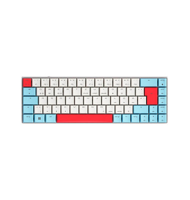 CHERRY MX-LP 2.1 COMPACT Gaming-Tastatur kabellos weiß