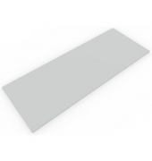 ith möbel Tischplatte platingrau rechteckig 180,0 x 70,0 x 3,0 cm