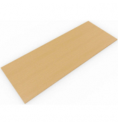 ith möbel Tischplatte eiche rechteckig 180,0 x 70,0 x 3,0 cm