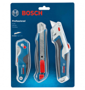 BOSCH Professional Combo Kit Cuttermesser-Set blau 1,8 cm