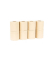 Toilettenpapier POTPTP01 POTPTP01, 3-lagig, naturweiß, 200 Blatt/Rolle,