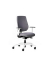 Dauphin Bürostuhl speed-o comfort, SP 7639_SLP1 Stoff grau, Gestell weiß