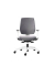 Dauphin Bürostuhl speed-o comfort, SP 7639_SLP1 Stoff grau, Gestell weiß