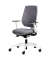Dauphin Bürostuhl speed-o comfort, SP 7639_SLP1 Stoff grau, Gestell weiß